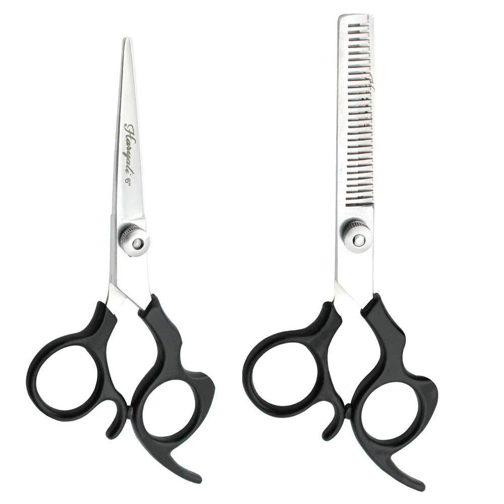 Professional 6” Hairdressing Thinning Hair Cutting Scissors Set - HARYALI LONDON