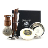 Haryali's Wooden Cut Throat Razor Kit